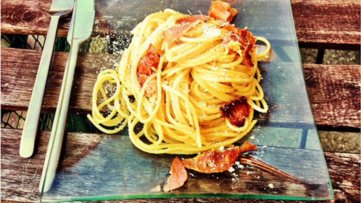 Pâtes à la carbonara